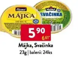 Qanto Hamé Májka, Svačinka nabídka