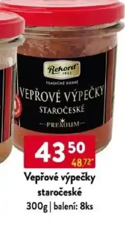 Qanto Rekord Vepřové výpečky staročeské nabídka