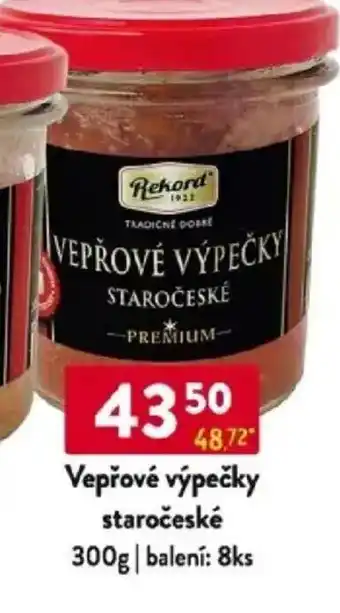 Qanto Rekord Vepřové výpečky staročeské nabídka