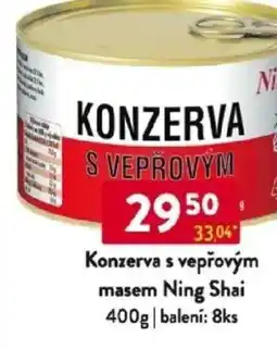 Qanto Konzerva s vepřovým masem Ning Shai nabídka