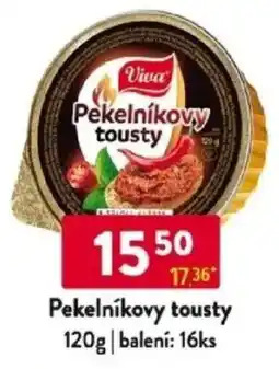 Qanto Viva Pekelníkovy tousty 120g | balení: 16ks nabídka