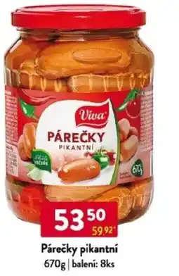 Qanto Viva Párečky pikantní nabídka