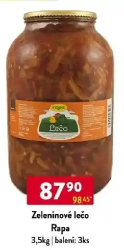 Qanto Zeleninové lečo Rapa nabídka
