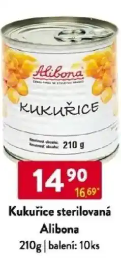 Qanto Kukuřice sterilovaná Alibona nabídka