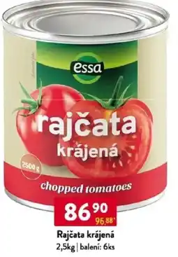 Qanto Rajčata krájená nabídka