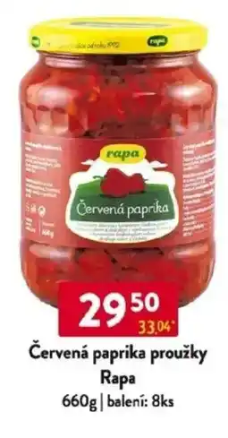 Qanto Červená paprika proužky Rapa nabídka