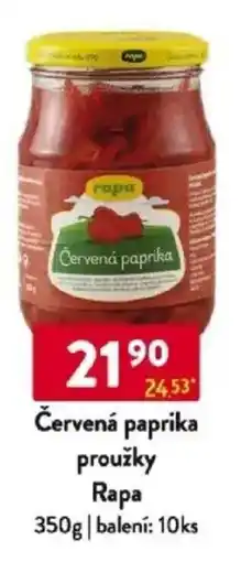 Qanto Červená paprika proužky Rapa nabídka