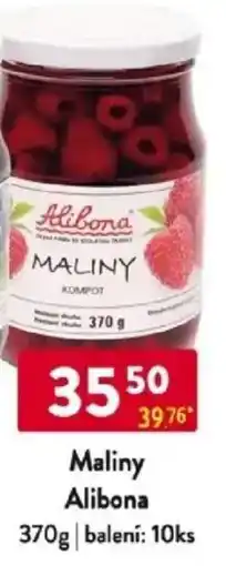 Qanto Maliny Alibona nabídka