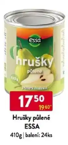 Qanto Hrušky půlené ESSA nabídka