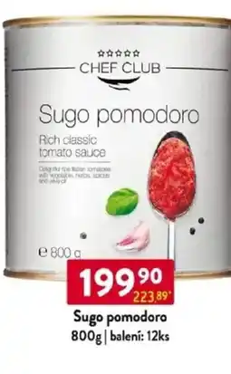 Qanto Sugo pomodoro nabídka