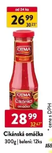 Qanto Otma Cikánská omáčka nabídka