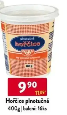 Qanto Hořčice plnotučná nabídka