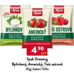 Qanto Spak Dressing Bylinkový, Americký, Tisíc ostrovů nabídka