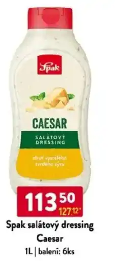 Qanto Spak salátový dressing Caesar nabídka