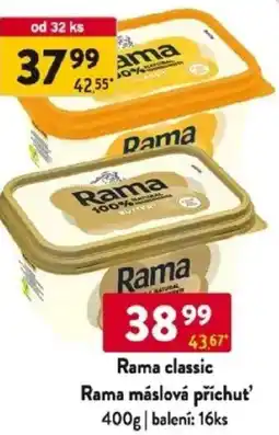 Qanto Rama classic Rama máslová příchuť' nabídka