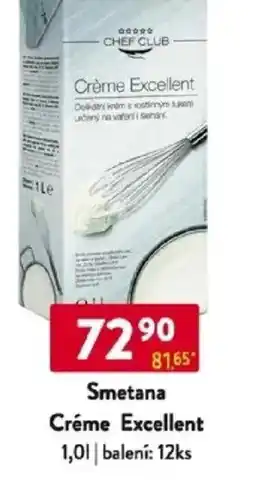 Qanto Smetana Créme Excellent nabídka