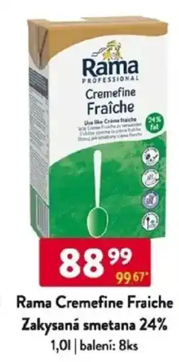 Qanto Rama Cremefine Fraiche Zakysaná smetana 24% nabídka