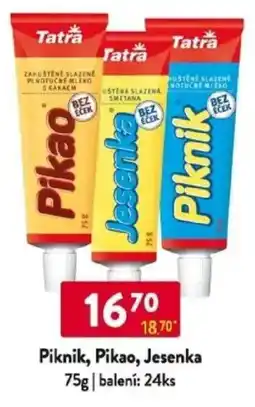 Qanto Tatra Piknik, Pikao, Jesenka nabídka