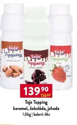 Qanto Toje Topping karamel, čokoláda, jahoda nabídka
