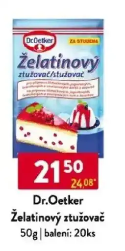 Qanto Dr.Oetker Želatinový ztužovač nabídka