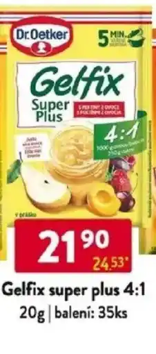 Qanto Dr.Oetker Gelfix super plus 4:1 nabídka