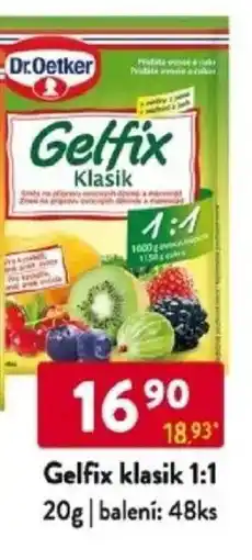 Qanto Dr.Oetker Gelfix klasik 1:1 nabídka