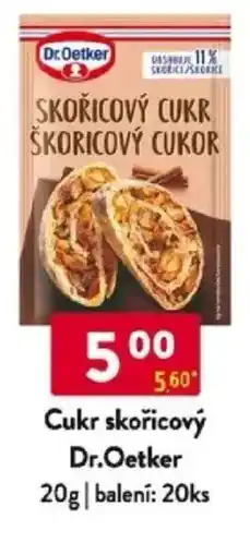 Qanto Cukr skořicový Dr.Oetker nabídka