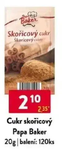 Qanto Cukr skořicový Papa Baker nabídka
