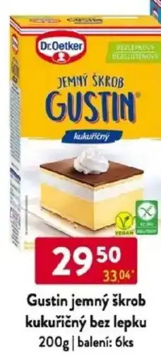 Qanto Dr.Oetker Gustin jemný škrob kukuřičný bez lepku nabídka