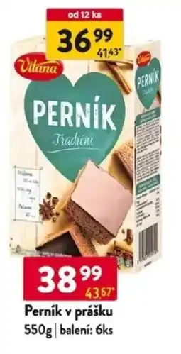 Qanto Vitana Perník v prášku nabídka