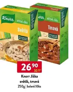 Qanto Knorr Jíška světlá, tmavá nabídka