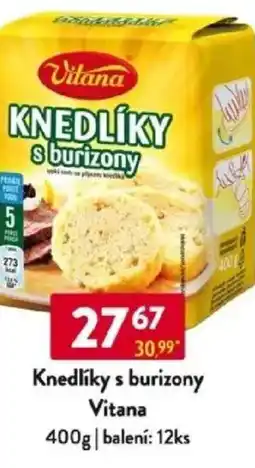 Qanto Knedlíky s burizony Vitana nabídka