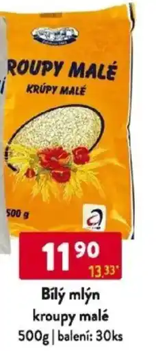 Qanto Bílý mlýn kroupy malé nabídka