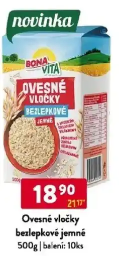 Qanto Ovesné vločky bezlepkové jemné nabídka