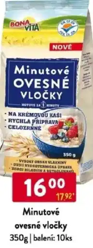 Qanto Minutové ovesné vločky nabídka