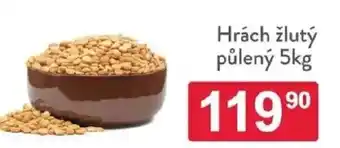 Qanto Hrách žlutý půlený nabídka