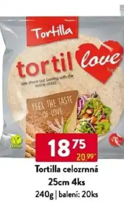 Qanto Tortilla celozrnná nabídka