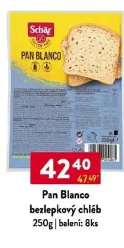 Qanto Pan Blanco bezlepkový chléb nabídka