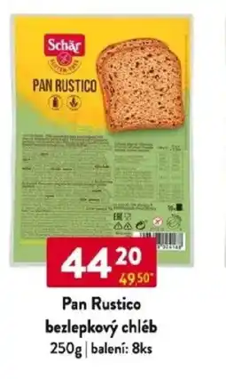 Qanto Pan Rustico bezlepkový chléb nabídka