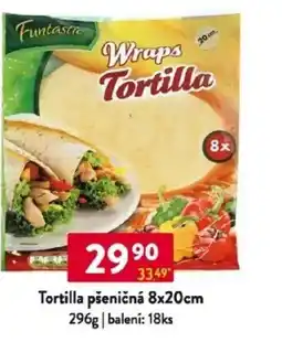 Qanto Tortilla pšeničná nabídka