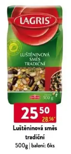 Qanto Luštěninová směs tradiční nabídka
