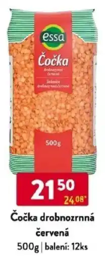 Qanto Essa Čočka drobnozrnná červená nabídka