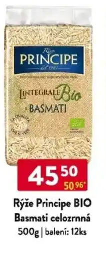 Qanto Rýže Principe BIO Basmati celozrnná nabídka