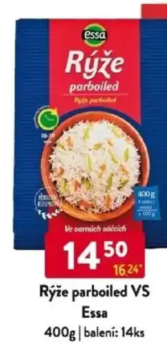 Qanto Essa Rýže parboiled VS nabídka