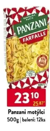 Qanto Panzani motýlci nabídka
