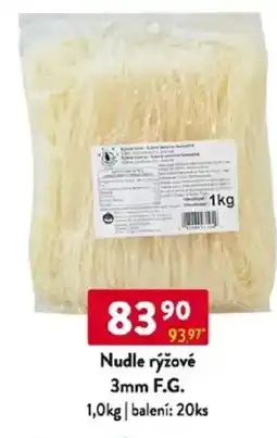 Qanto Nudle rýžové 3mm F.G. nabídka