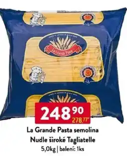 Qanto La Grande Pasta semolina Nudle široké Tagliatelle nabídka