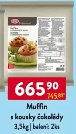 Qanto Dr.Oetker Muffin s kousky čokolády nabídka
