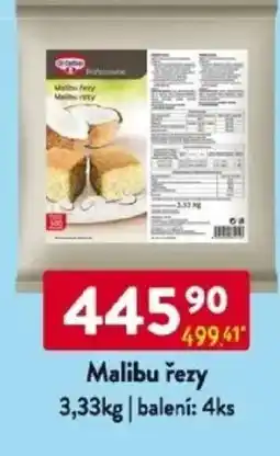 Qanto Dr.Oetker Malibu řezy nabídka