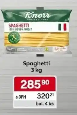 Qanto Knorr Spaghetti nabídka